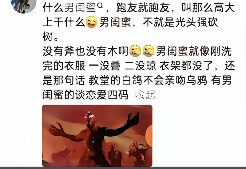 关于有男闺蜜 武将的解释