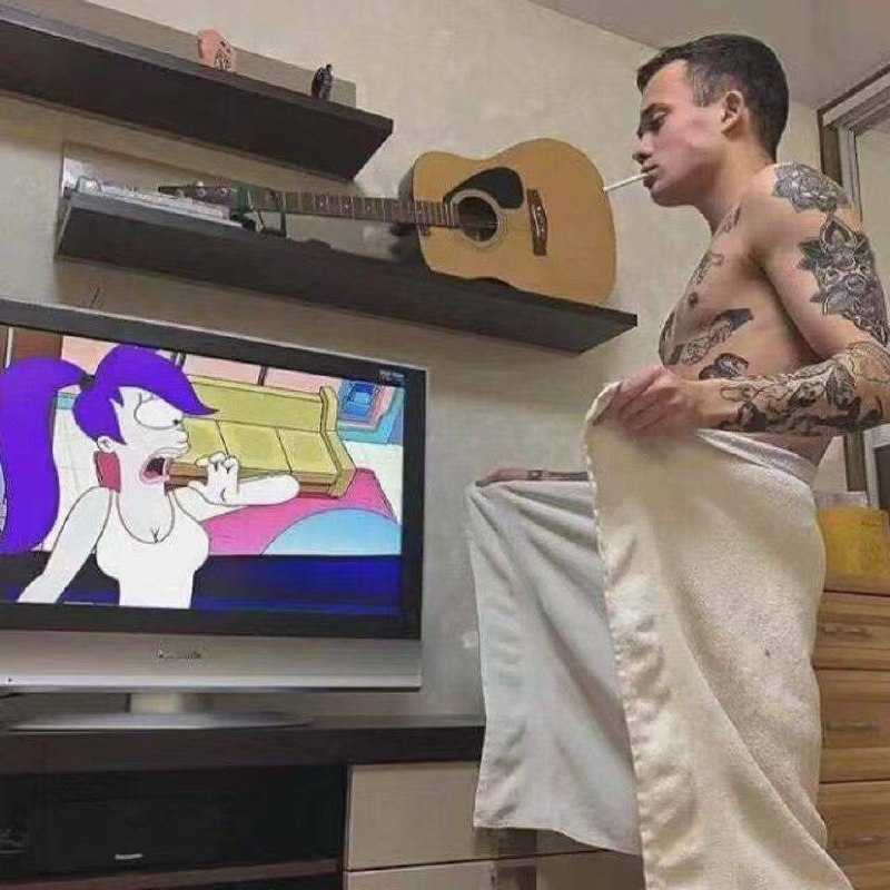 换我这毛巾根本遮不住